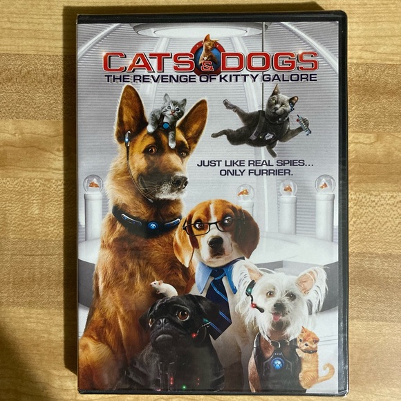 2 DVD Cats & Dogs  and Dolittle  NWOT - Picture 3 of 6